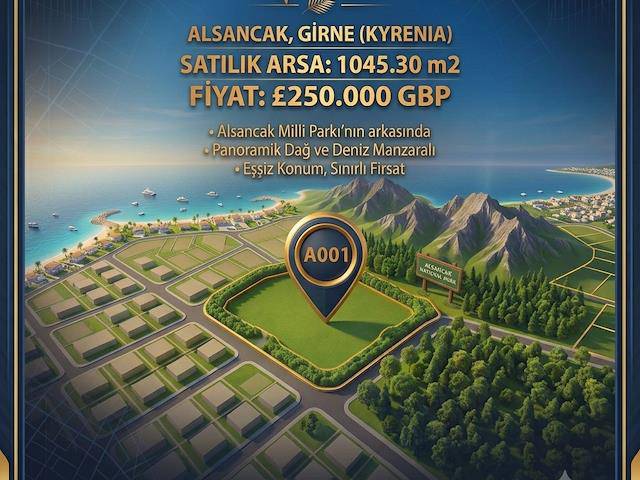 Alsancak Milli Park Arkasinda Satılık Arsa