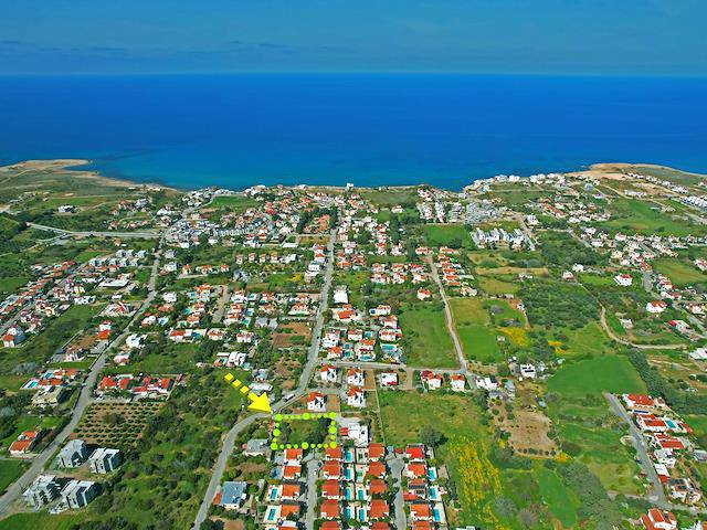 Girne Karşiyaka Çok Acil Satılık Arsa ! 1360 m²/159 000 Stg/