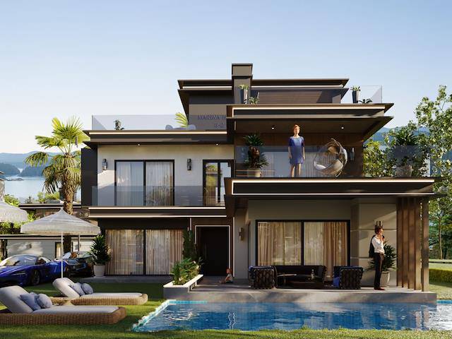 Girne, Lapta'da Satılık 3+1 Lüks Villa Fırsatı! - Yalnızca 490,000 Gbp