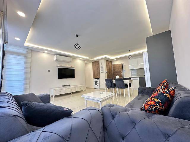 Luxuriously Furnished 2+1 Apartment For Rent In The Complex In Kyrenia Center