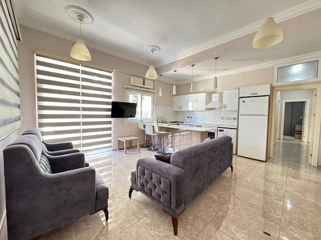 2+1 Apartment With Garden For Rent In Girne City Center 6 Months Rent, 3 Months Deposit, 1 Months Commission, 400 Gbp Electricity Deposit