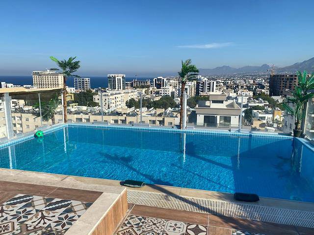 Luxuriously Furnished 3+1 Penthouse In Girne Center
