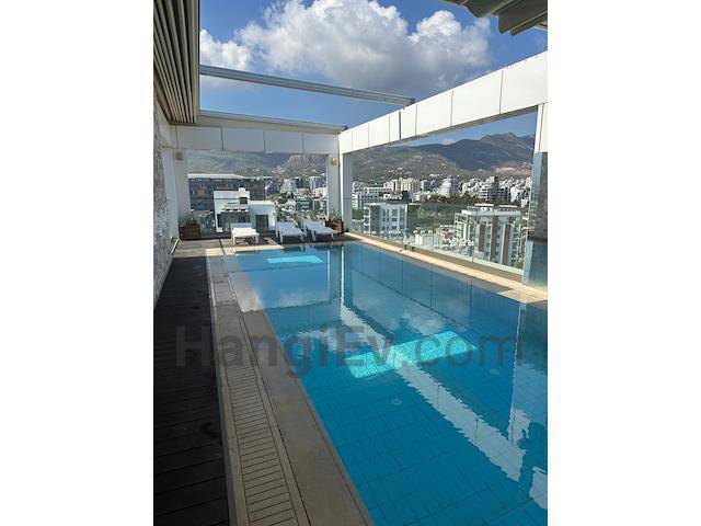Girne Merkez Lord Palace Hotel Yakin Kiralık 2+1 /115 m² Penthouse /1.500 Stg/