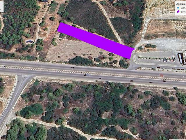 Girne Zeytinlik Bölgesinde 3010 m² Deniz Manzaralı Satılık Türk Koçanlı Arazi