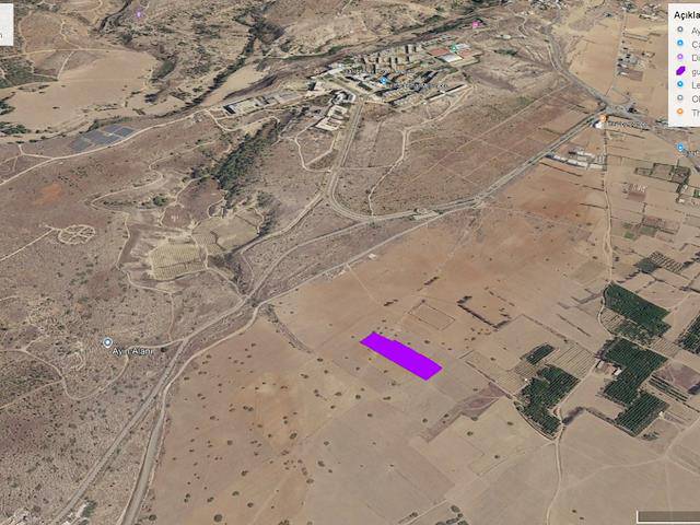 Güzelyurt Kalkanlı Bölgesinde 8550 m² Daire Takasına Açık Yatırımlık Tarla