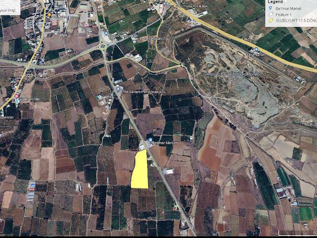 Güzelyurt Merkezde Satılık Fasıl 96 Arazi