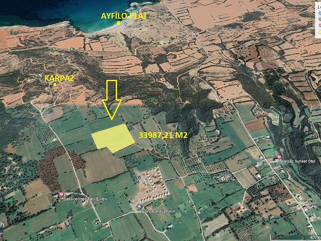 Dipkarpaz Region Zoned Land