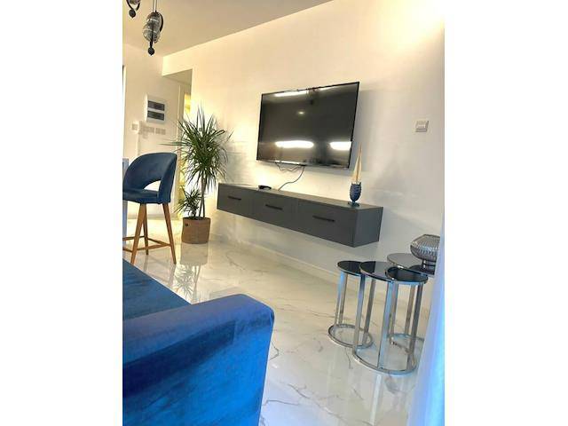 İskele Long Beach Grand Saphfir Site İçinde Kiralık Lüx Daire 1+1 / 600 Stg 3 Ay Peşim Ödeme /