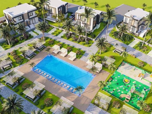 2+1 Flats and 3+2 In The Project Phase In Iskele Bogaz Region. / 2+2 Villas