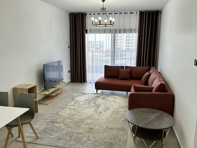 Hazır Ful Eşyalı Büyük 2+1, 91 m², İki Banyo ve En Büyük Teras 29 m² Ceasar Blue'nun Denize Sıfır Residence'da! Deniz Manzaralı! Kdf, Trafo Odendi! Contract Ucreti Fiyata Dahil!