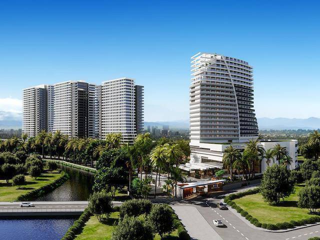 Apartment 1+1 In The Grand Sapphire Resort Residential Complex, Iskele, Long Beach. Block B, 16 Nd Floor. Vat 5%, Trafo, Tapu Everything Is Paid