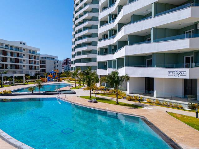 Iskele Long Beach Havuzlu Rezidans Site! Firsat! Satılık 2+1 Daire 135.000 Stg/