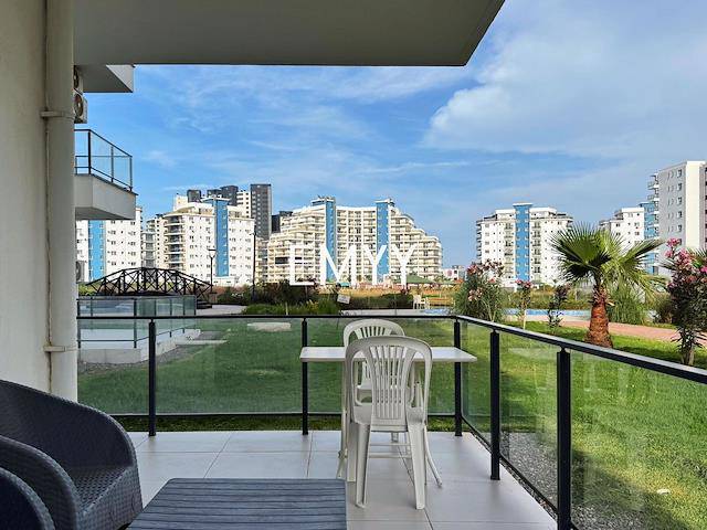 No Extra Fees! Affordable 1+1 Investment Opportunity Apartment With Private Entrance & Garden Floor, Walking Distance To The Beach At Caesar Resort, Iskele