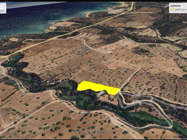 Land For Construction With Sea View For Sale In Mersinlik Iskele