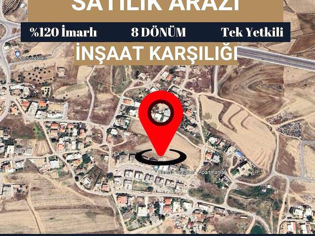 Hamitköy’de İnşaat Karşığı Mühteşem Konumda 8 Dönüm Arazi