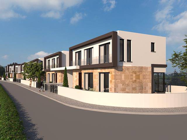 Lefkoşa Kanlıköy Bölgesinde Satılık Lüks 3+1 Villa