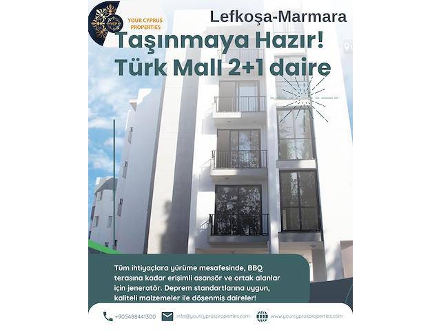 • Hemen Teslim Son 2 Adet Türk Malı 2+1 Daireler!