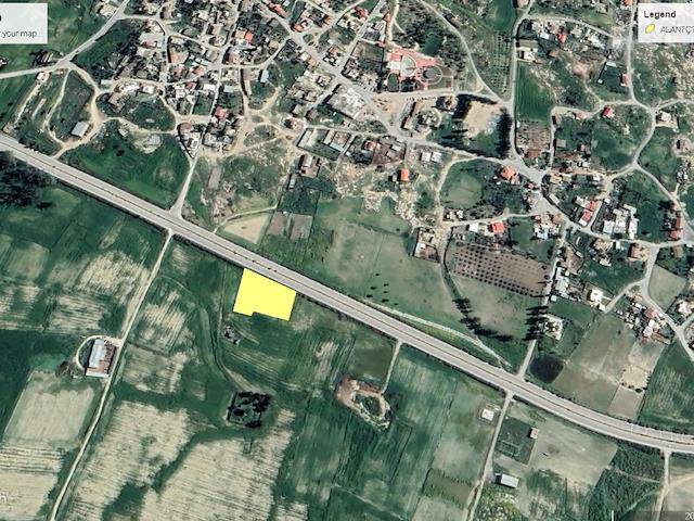 Land For Sale On The Main Road Between Dörtyol-Eegeçitkale