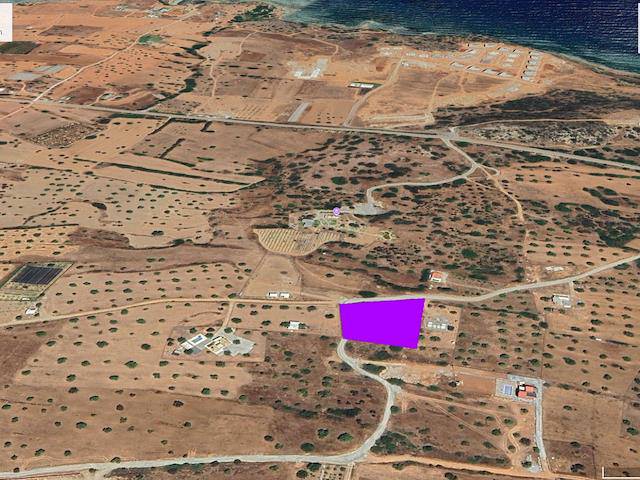 Gazimagosa Tatlısu Bölgesinde 4064 m² Deniz Manzaralı Satılık Arazi